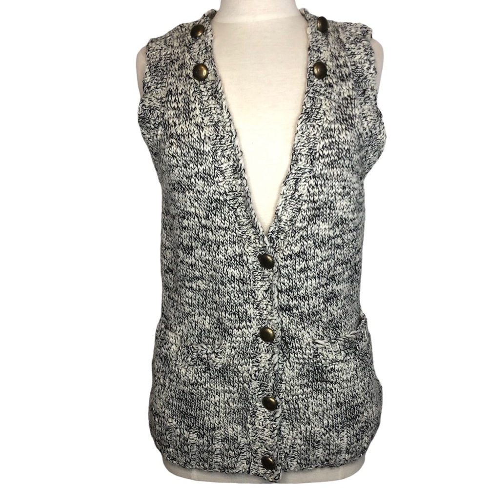 Mike Gonzalez Women’s Knit Sweater Vest Wool Blend Sz M